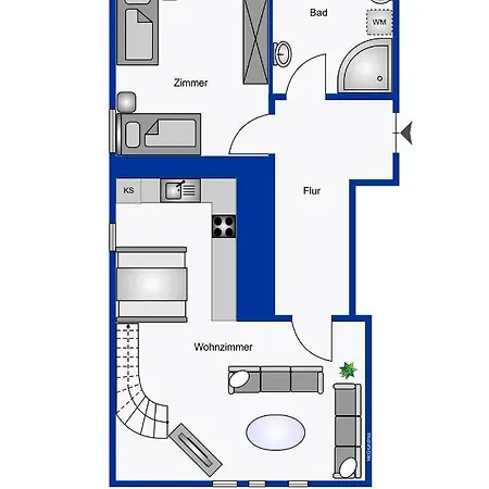 Suedstrand Apartament Wyk auf Föhr